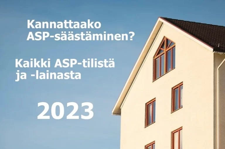 ASP-tili – Kaikki ASP-säästämisestä ja -lainasta [2023]